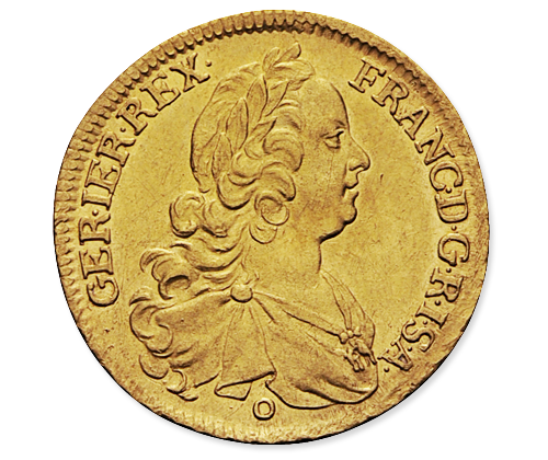 Ducat of Franz I., front