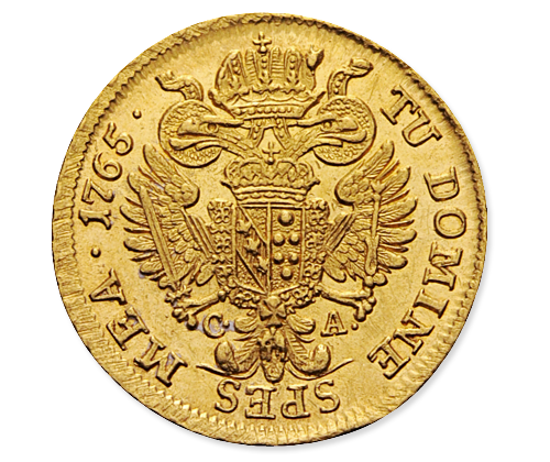 Ducat of Franz I., back